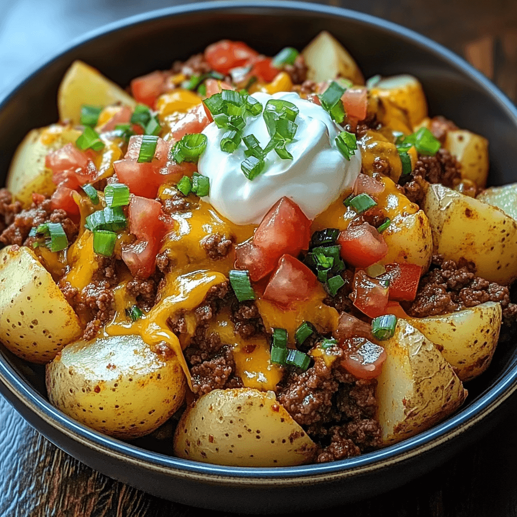 Taco Potatoes