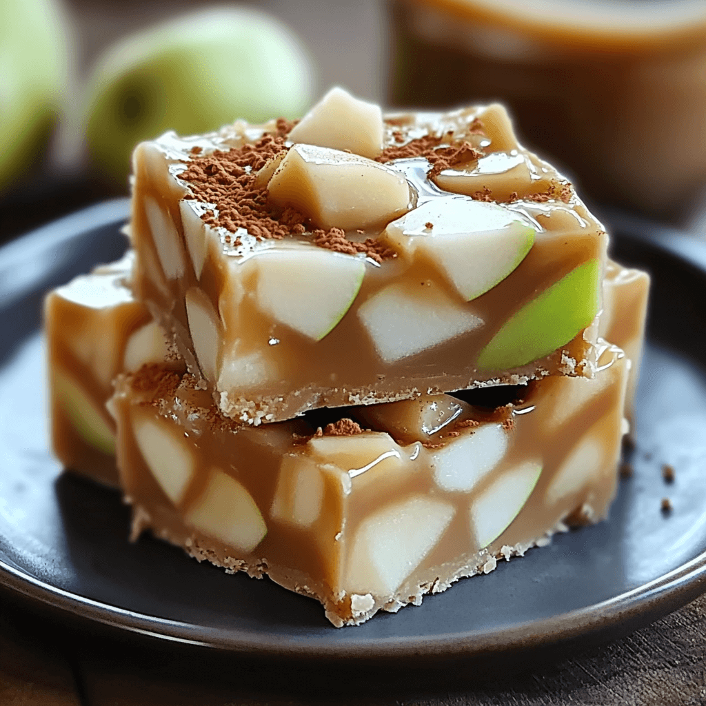 Caramel Apple Fudge