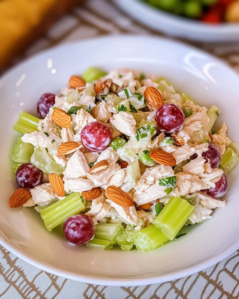 Easy Chicken Salad With Grapes - Perfect for Meal Prep! First Image First Image