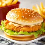 Copycat McChicken Sandwich with the Perfect Crispy Crunch First Image First Image