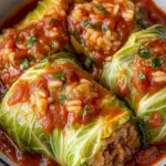 Dump and Go Crockpot Stuffed Cabbage Rolls First Image First Image