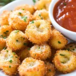 Parmesan Crusted Tortellini Bites First Image First Image