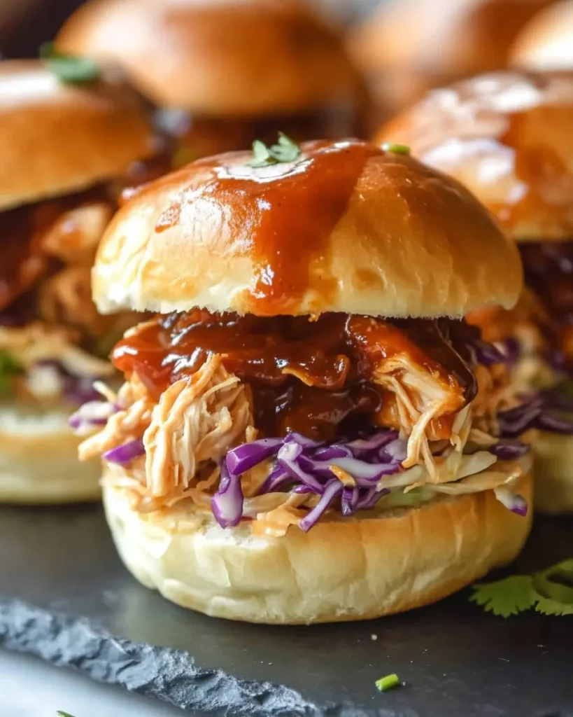 BBQ Chicken Sliders First Image First Image