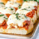 Mini Chicken Parm Sliders on Hawaiian Rolls for Easy Dinners First Image First Image