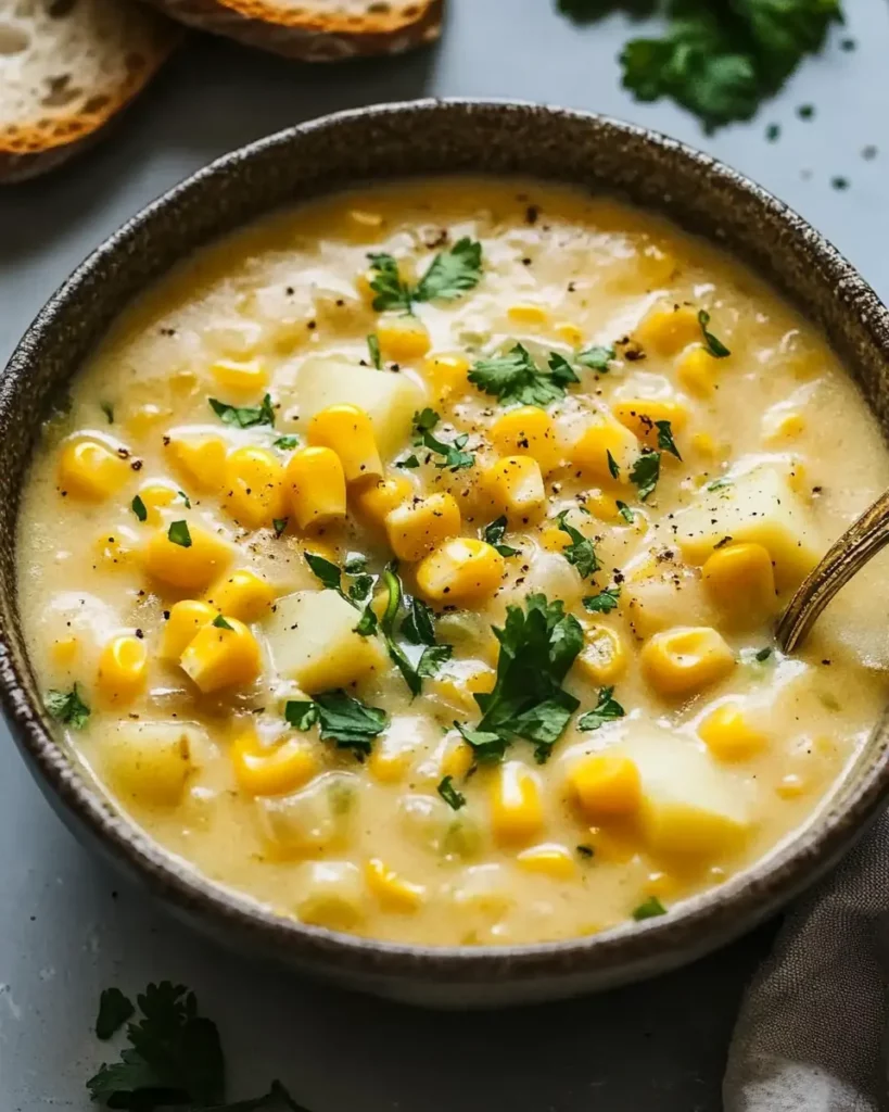 One-Pot Corn & Potato Chowder First Image First Image