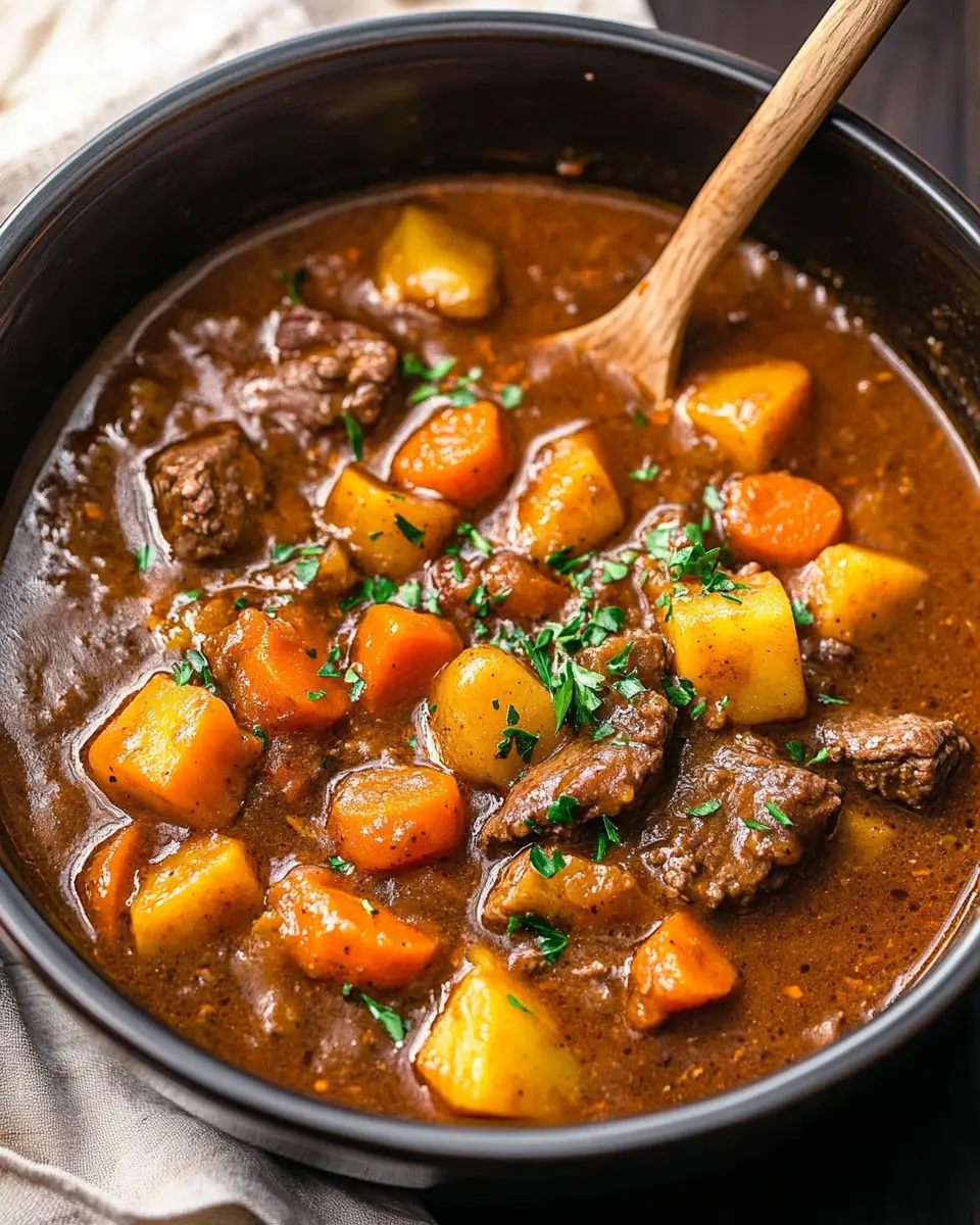 Crockpot Beef Stew First Image First Image