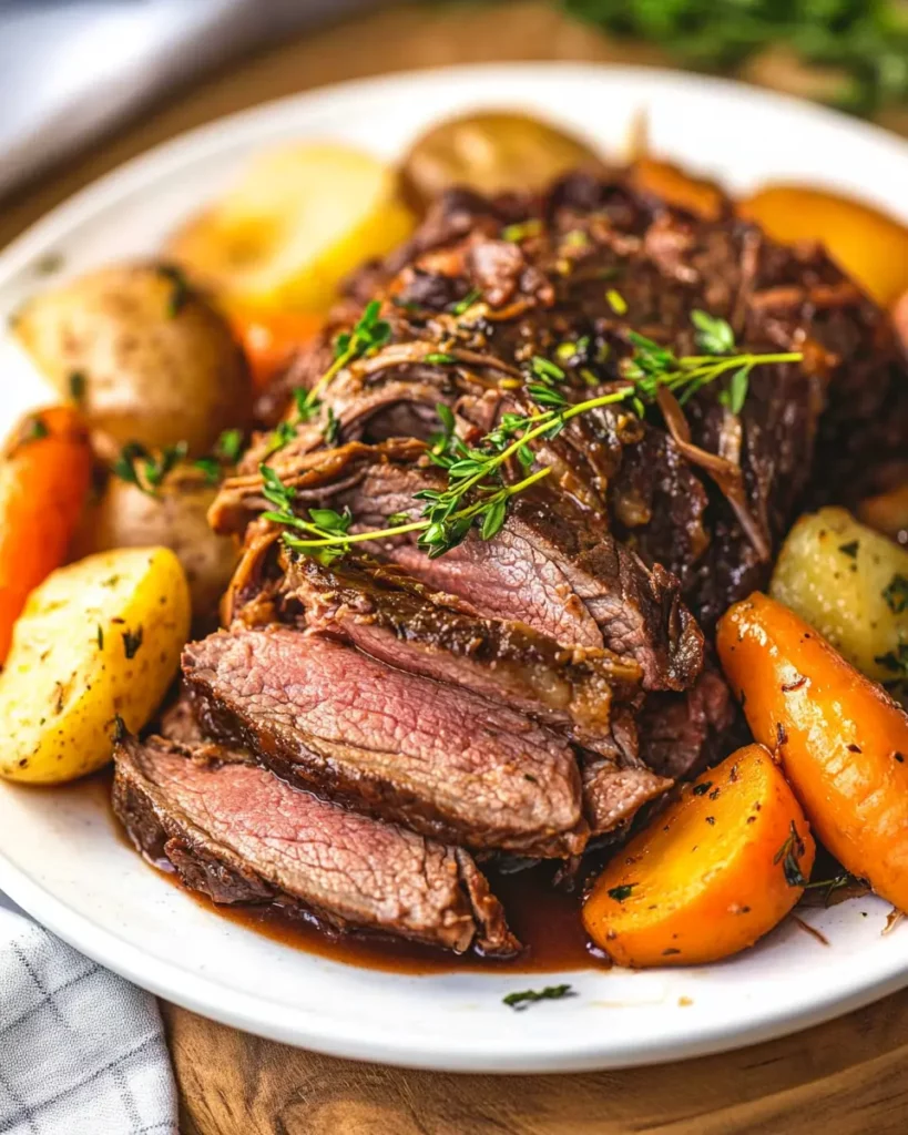 Crockpot Roast Beef (With A Secret Ingredient!) First Image First Image
