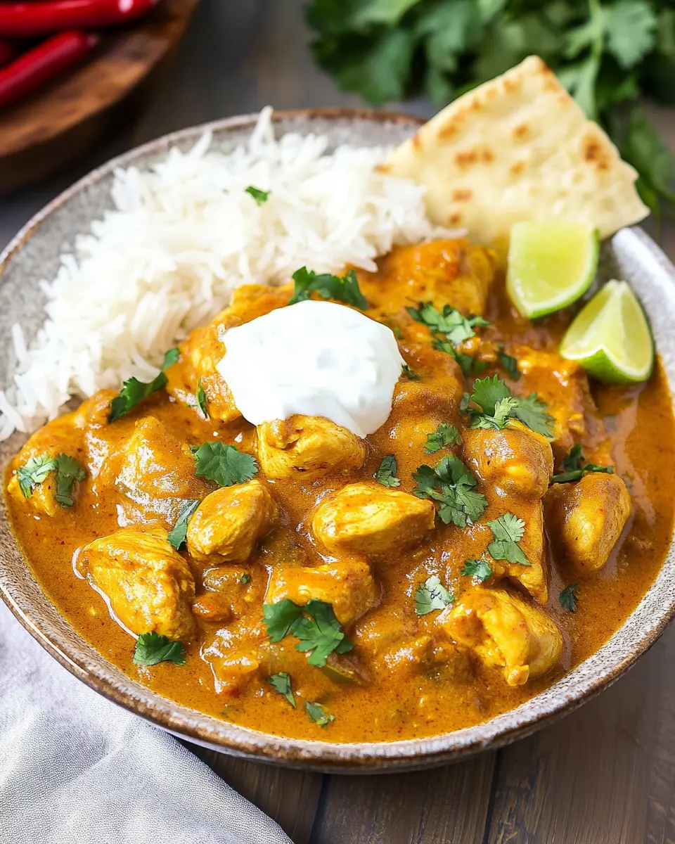 Crockpot Chicken Curry First Image First Image