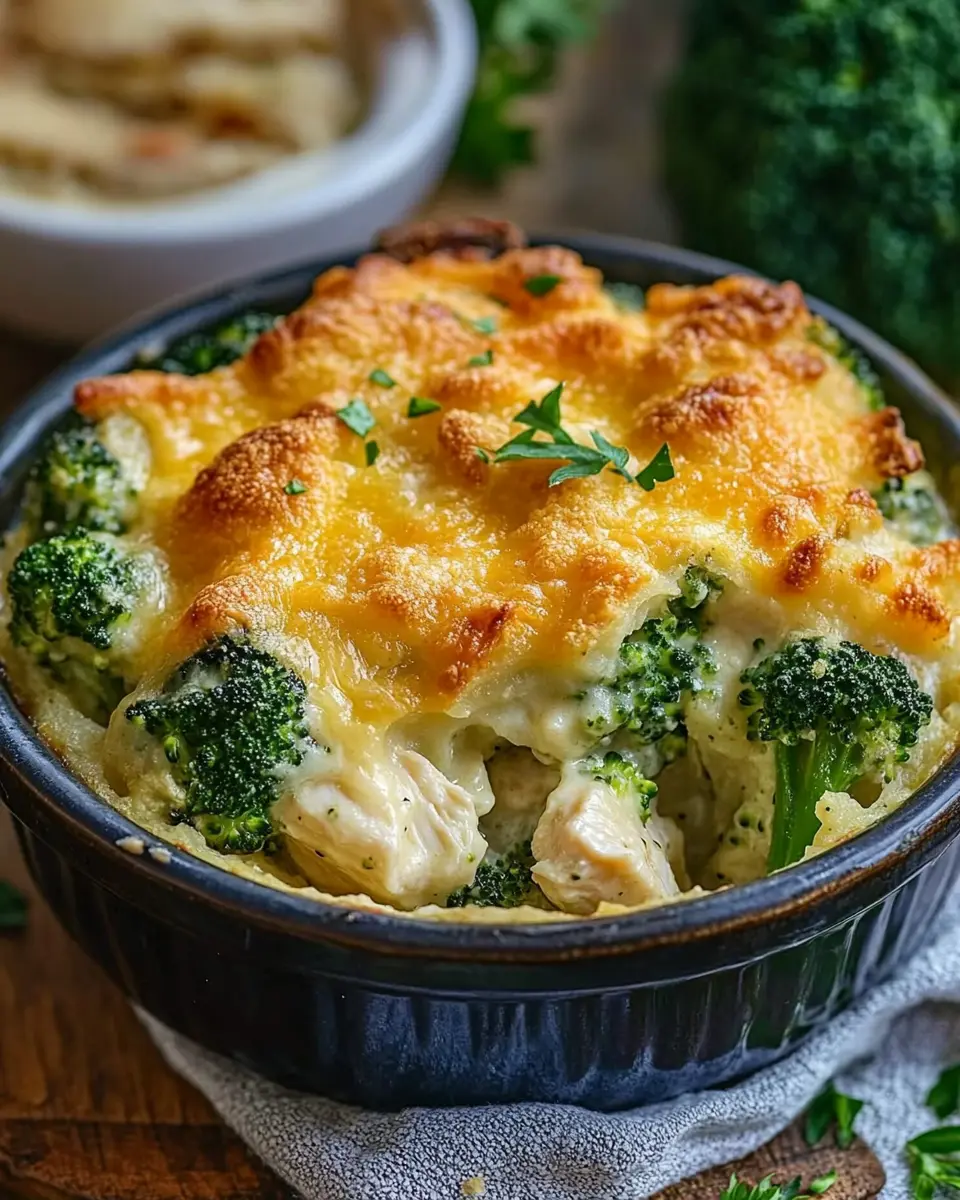 Baked Potato Chicken & Broccoli Casserole First Image First Image