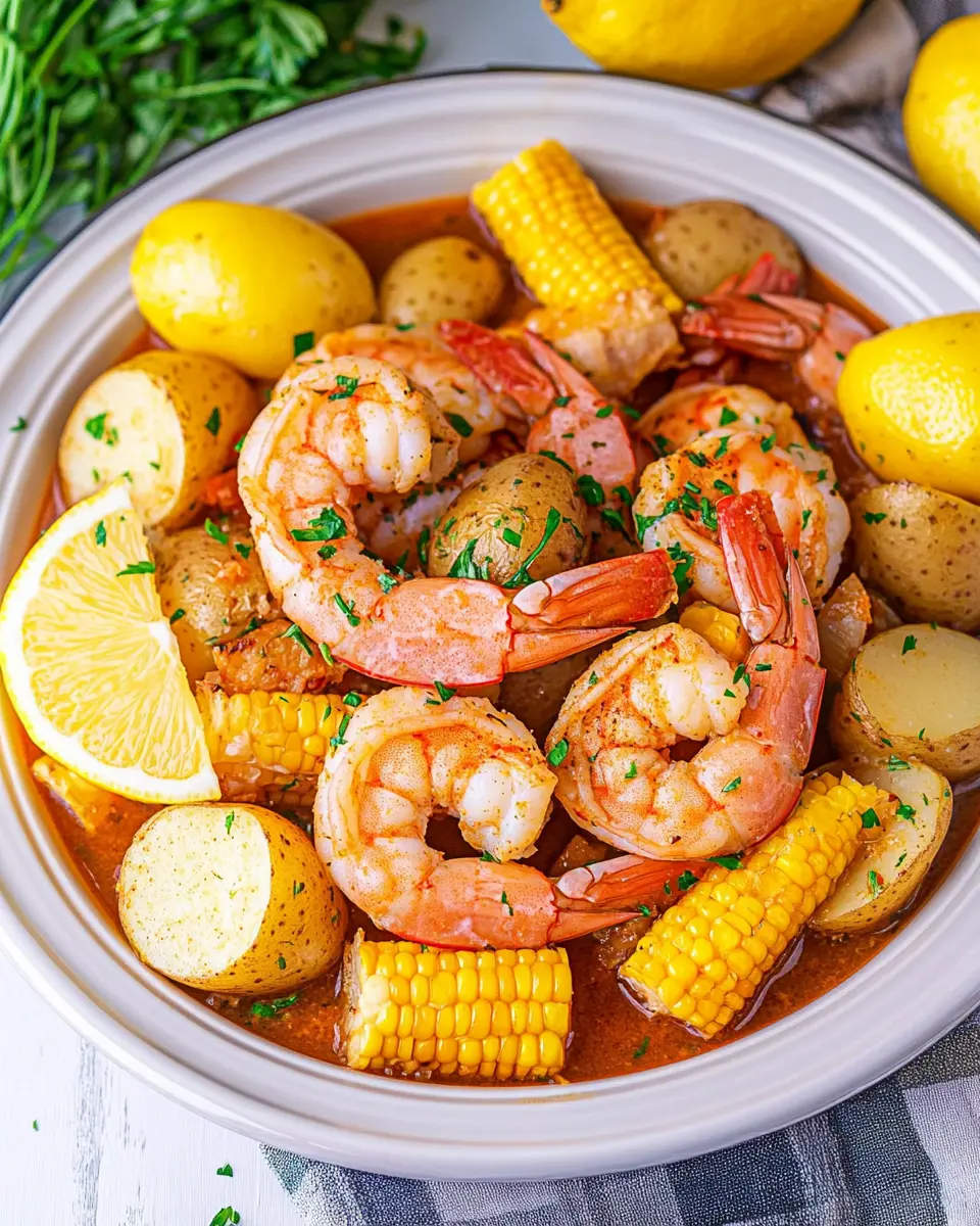 Crockpot Shrimp Boil First Image First Image