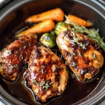 Dump and Go Crockpot Balsamic Glazed Chicken First Image First Image