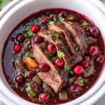 Crockpot Cranberry Pot Roast First Image First Image