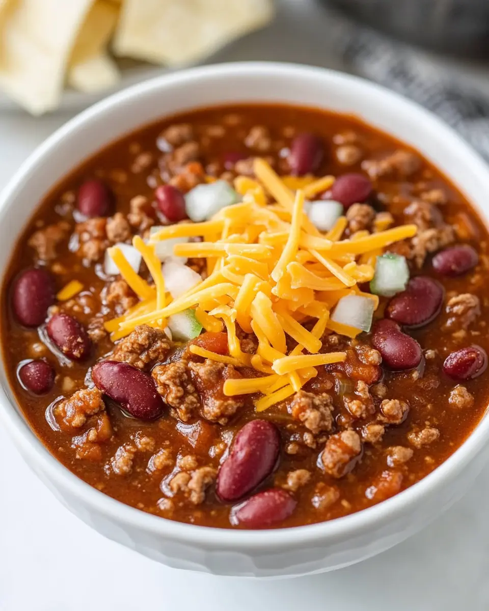 Copycat Wendy’s Chili First Image First Image