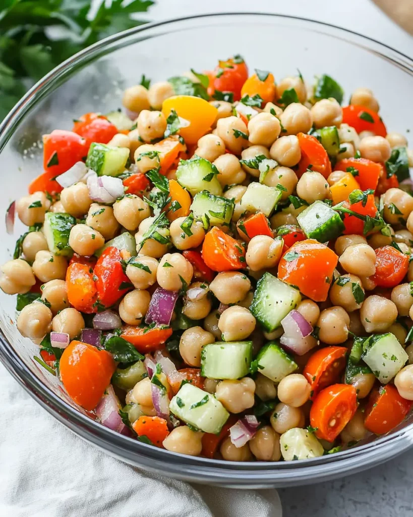 Garbanzo Bean Salad First Image First Image