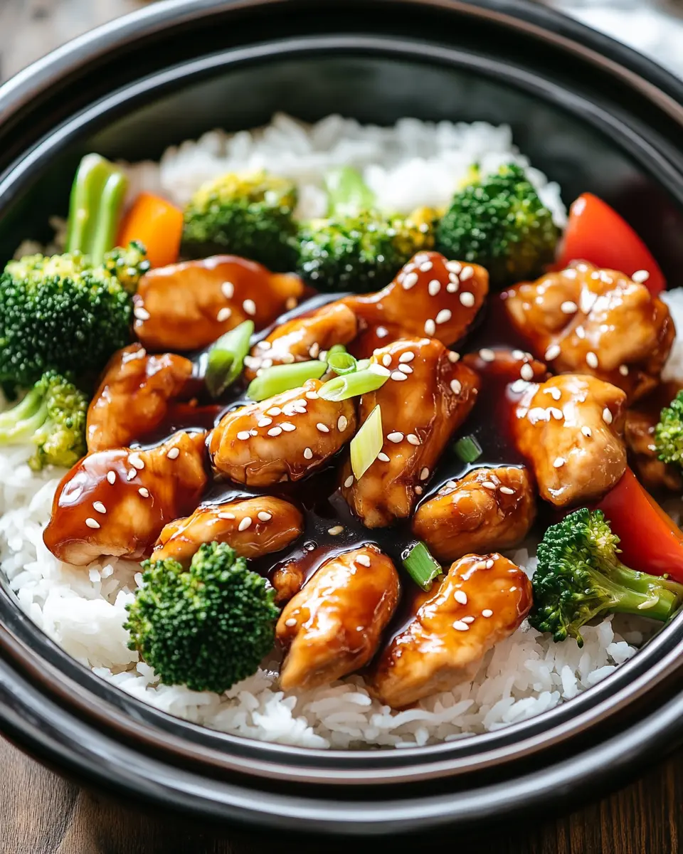 Dump and Go Crockpot Teriyaki Chicken First Image First Image