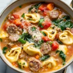 Sausage Tortellini Soup First Image First Image