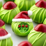 Grinch Oreo Balls First Image First Image