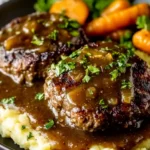Homemade Salisbury Steak First Image First Image