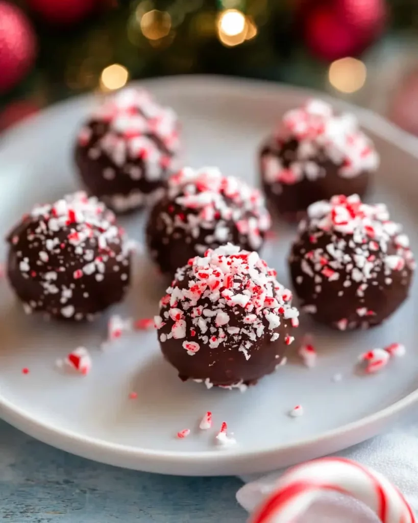 Peppermint Truffles First Image First Image