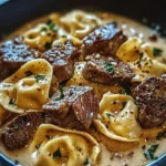 Garlic Steak Tortellini First Image First Image