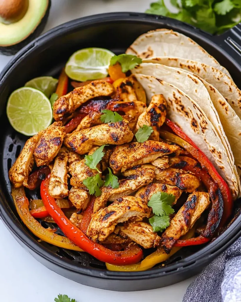 Air Fryer Chicken Fajitas First Image First Image