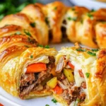 Philly Cheesesteak Crescent Ring First Image First Image