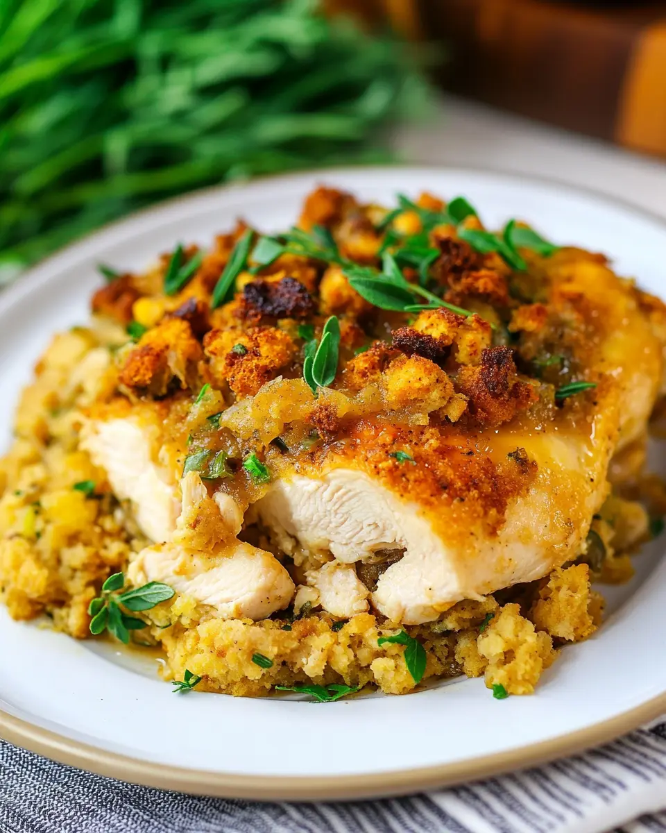 Crockpot Chicken & Stuffing First Image First Image