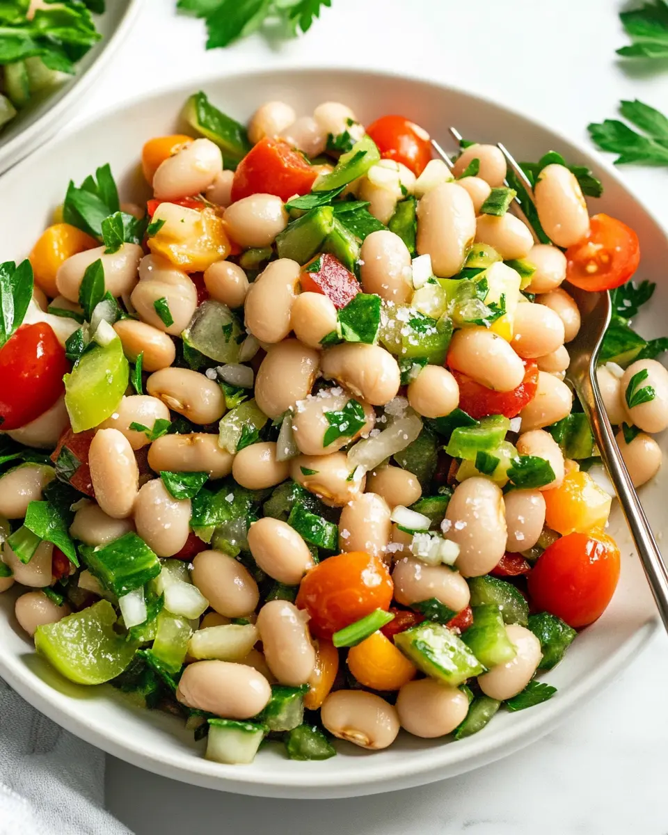 Vegan White Bean Salad First Image First Image