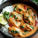 Crockpot Thai Peanut Chicken First Image First Image