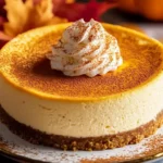 Traditional Pumpkin Cheesecake First Image First Image