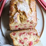 Sourdough Rhubarb Quick Bread First Image First Image