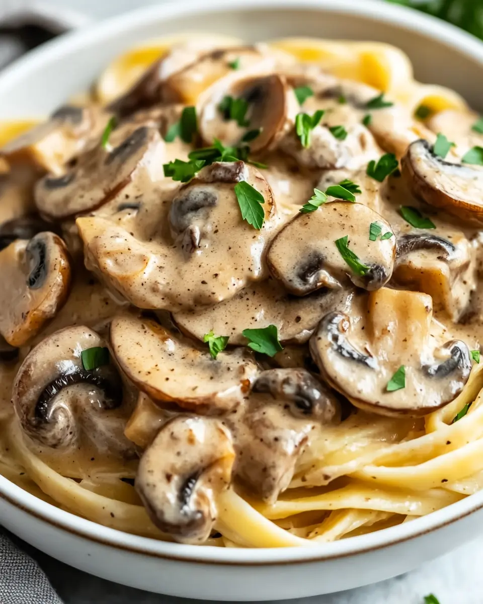 Vegan Mushroom Stroganoff First Image First Image
