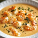 Creamy Crab and Shrimp Seafood Bisque First Image First Image
