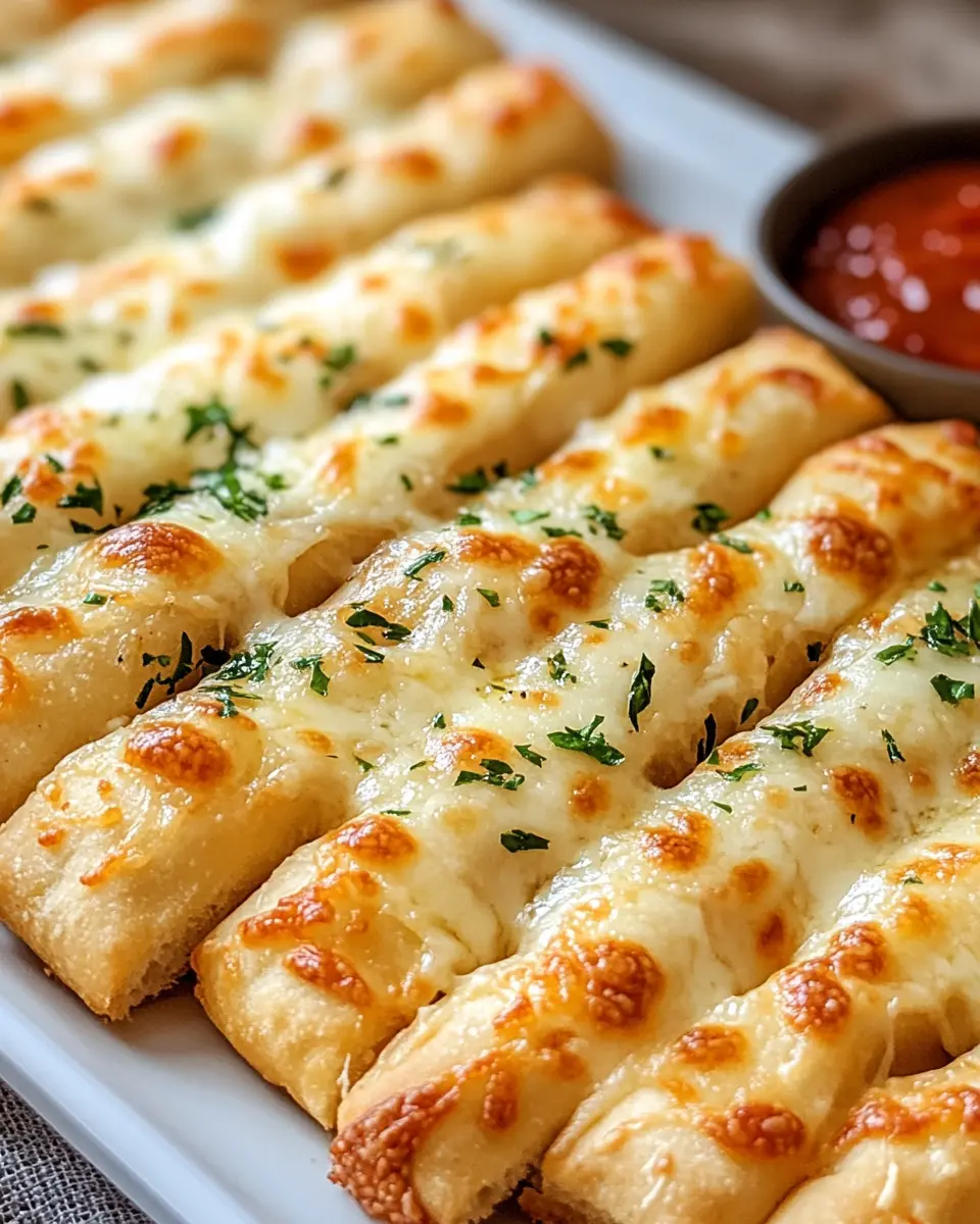 Sourdough Cheesy Breadsticks - Flavor Scroll First Image First Image