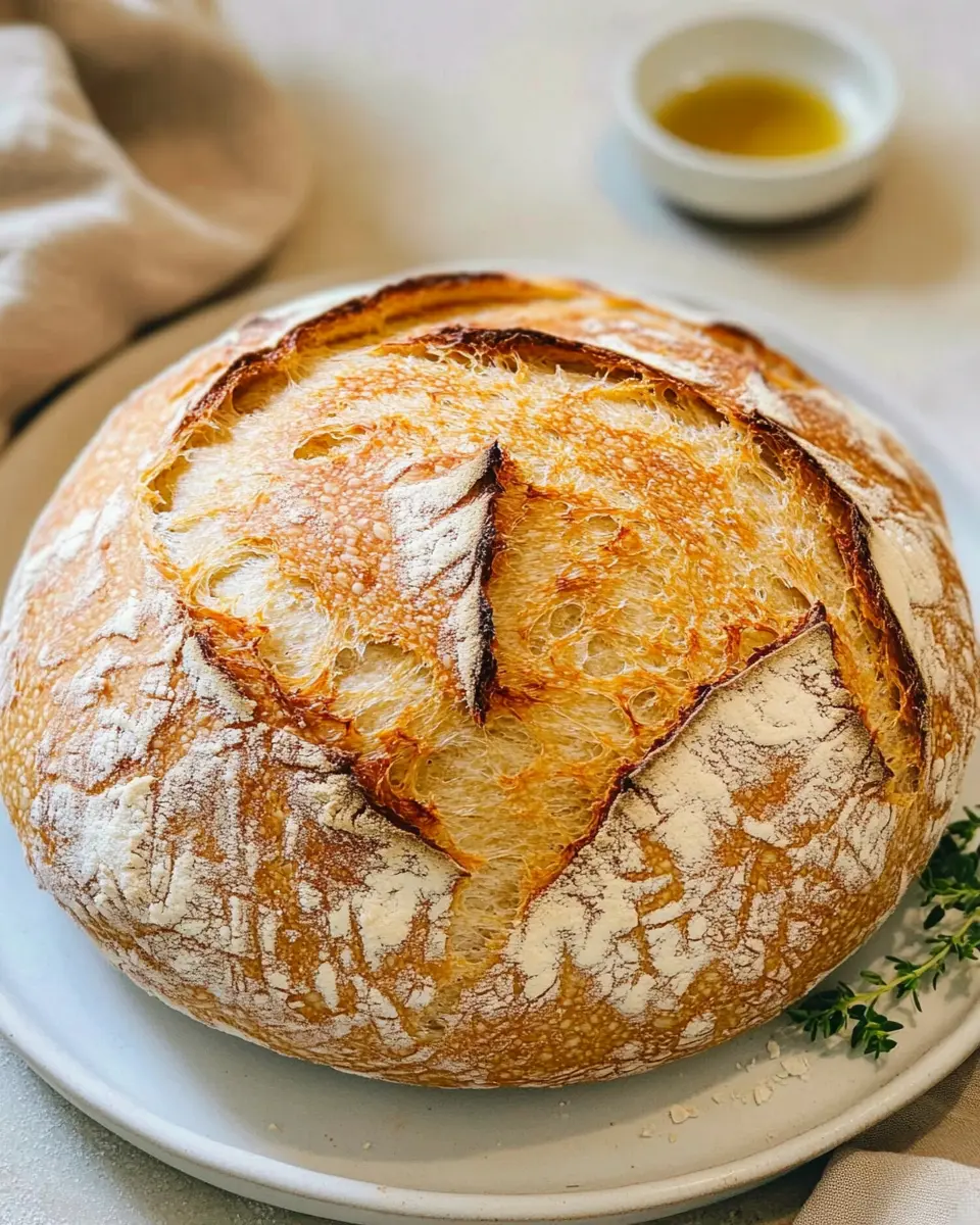 High Hydration Sourdough Bread First Image First Image