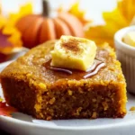 Pumpkin Cornbread with Cinnamon Honey Butter First Image First Image