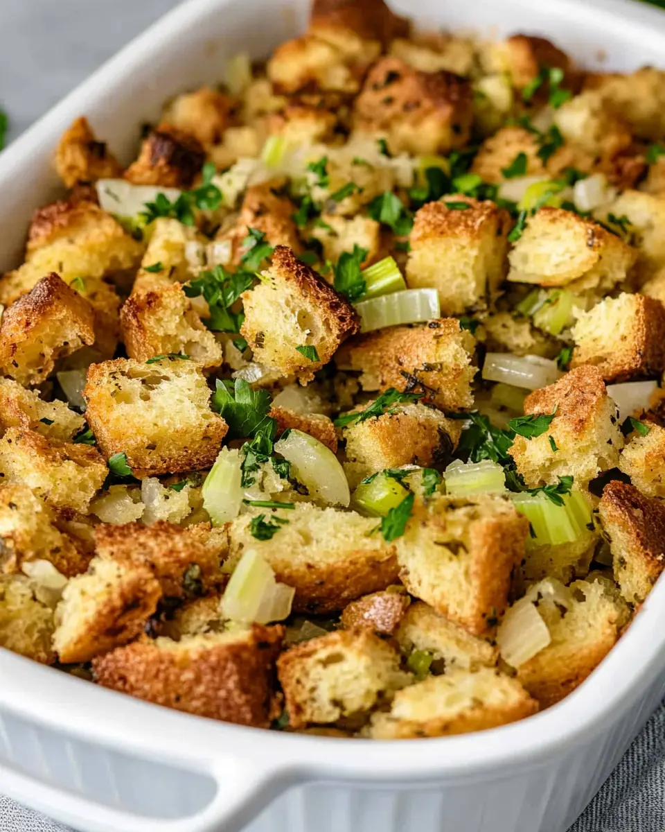 Homemade Stuffing Recipe First Image First Image