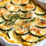 Cheesy Zucchini Casserole First Image First Image
