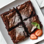 Easy Sourdough Discard Brownies First Image First Image