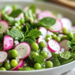 Spring Pea Salad with Radishes & Mint First Image First Image