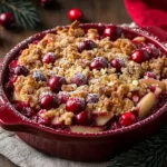 Tasty Cranberry Apple Crisp First Image First Image