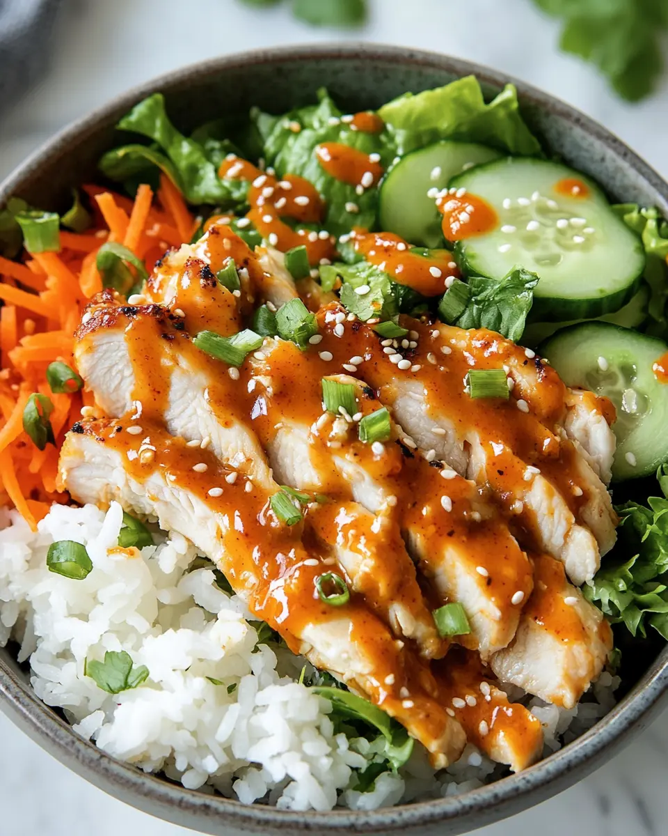 Spicy Bang Bang Chicken Bowl First Image First Image