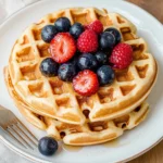 Sourdough Waffles or Pancakes First Image First Image