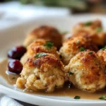 Turkey stuffing Balls First Image First Image