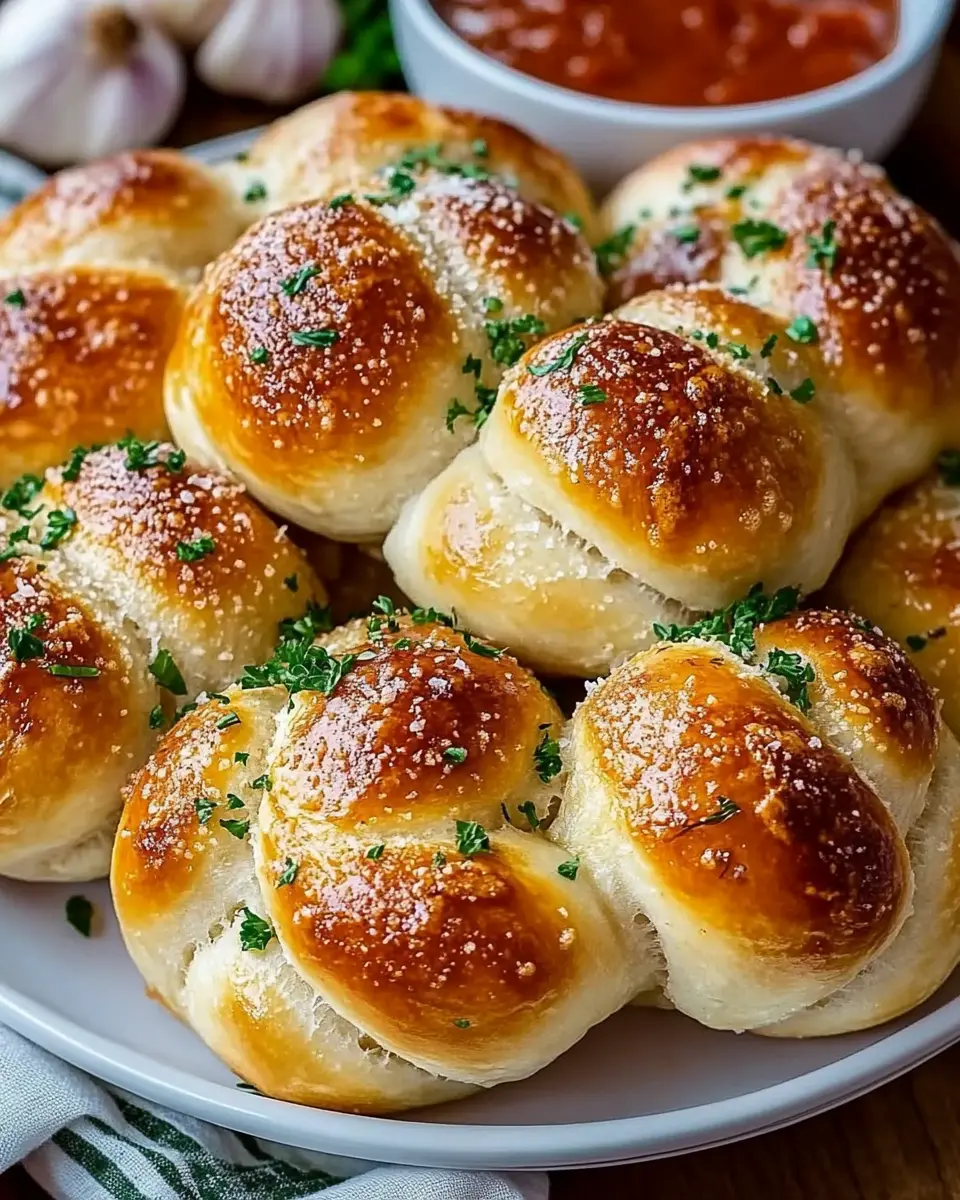 Easy Homemade Garlic Knots First Image First Image