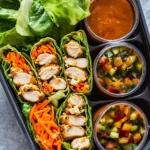 Thai Chicken Wraps Meal-Prep Bistro Boxes First Image First Image