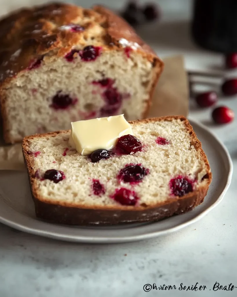Sourdough Cranberry Bread First Image First Image