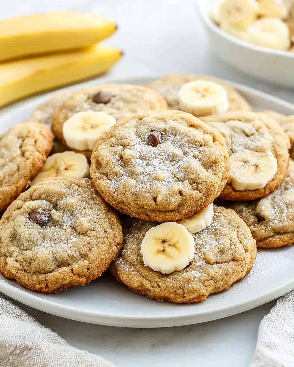 Banana Cookies First Image First Image