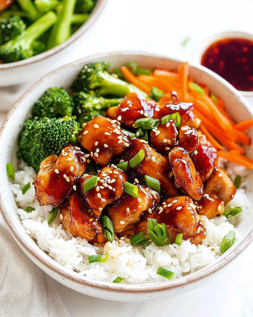 Hot Honey Chicken & Rice Bowl First Image First Image