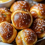 Easy Homemade Sourdough Discard Pretzel Bites First Image First Image